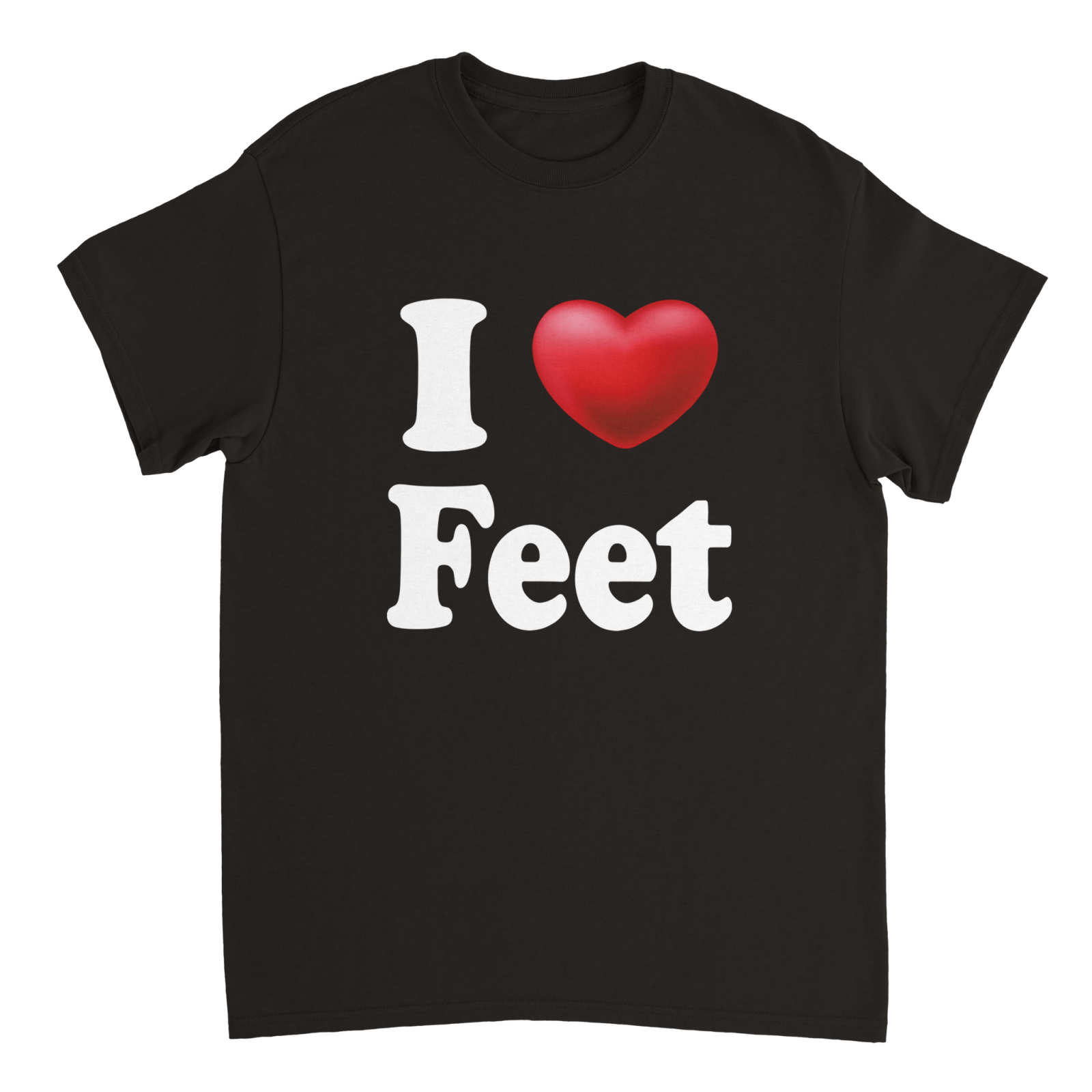 I Love Feet T-shirt - TheShirtless