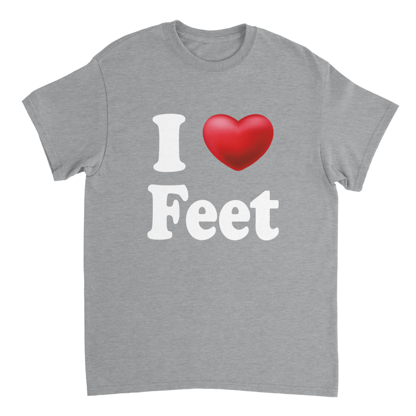 I Love Feet T-shirt - TheShirtless