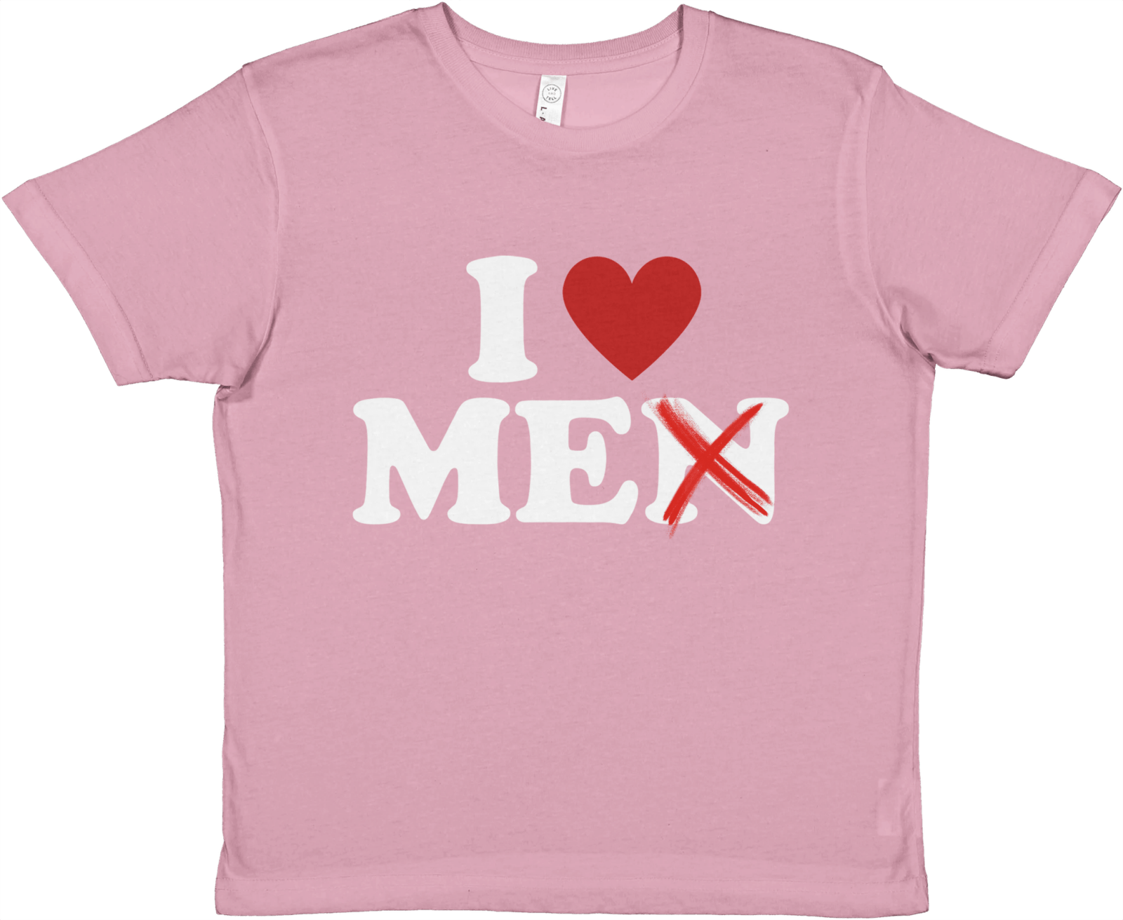 I Love Men Baby Tee - TheShirtless