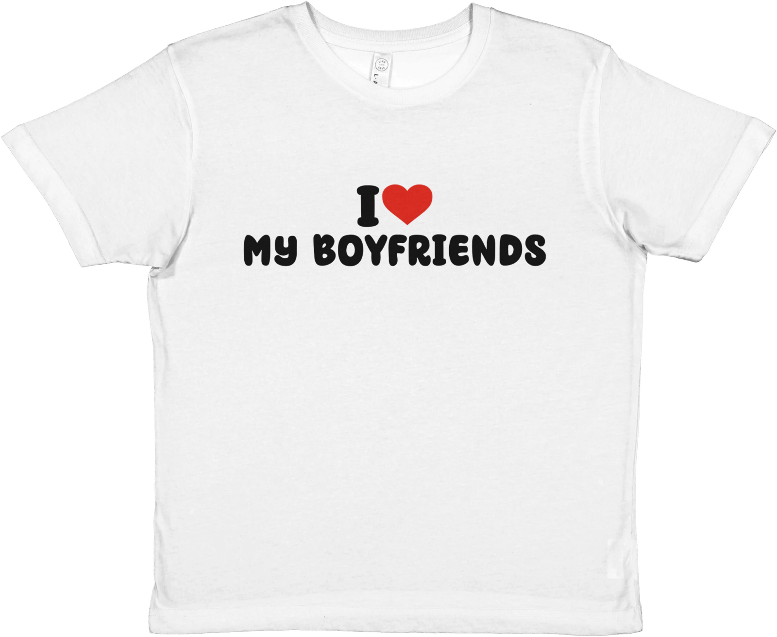 I Love My Boyfriends Baby Tee - TheShirtless