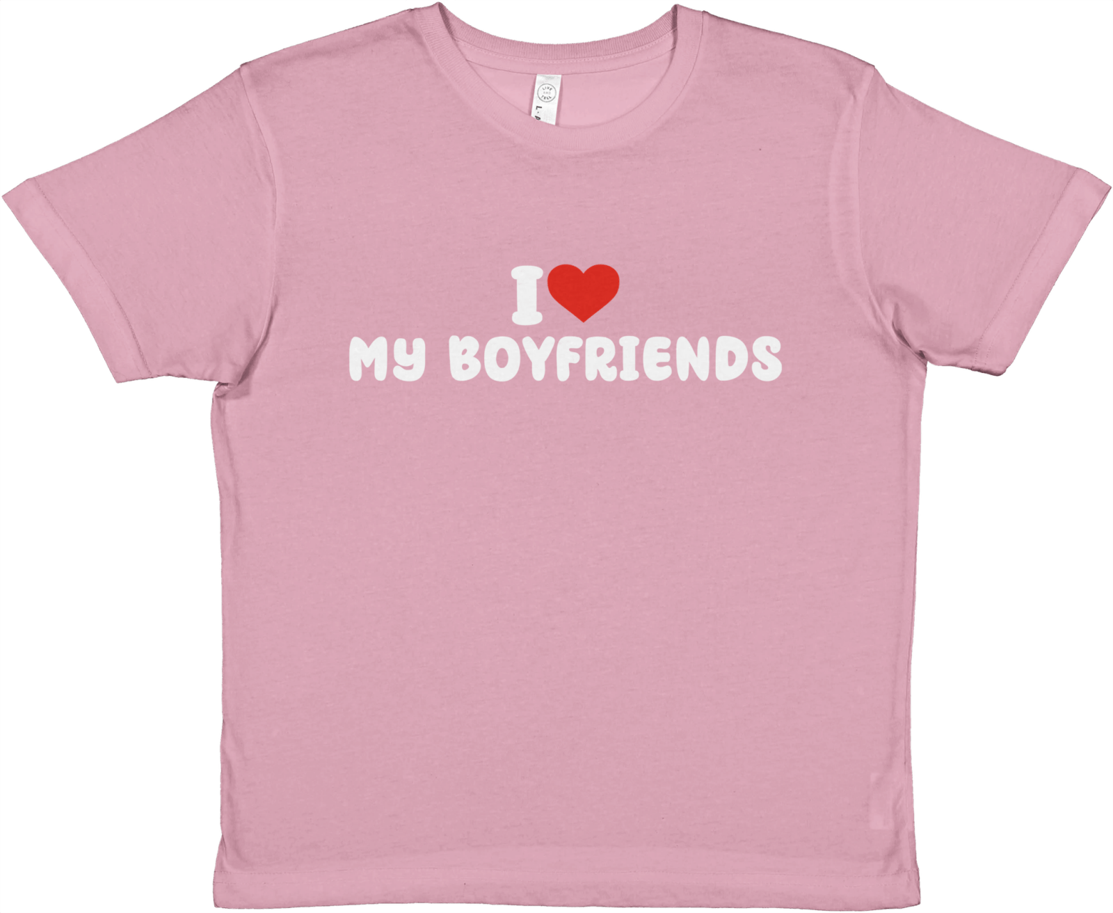 I Love My Boyfriends Baby Tee - TheShirtless