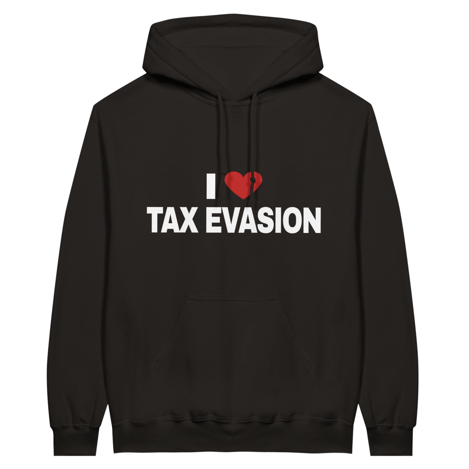 I Love Tax Evasion Hoodie - TheShirtless