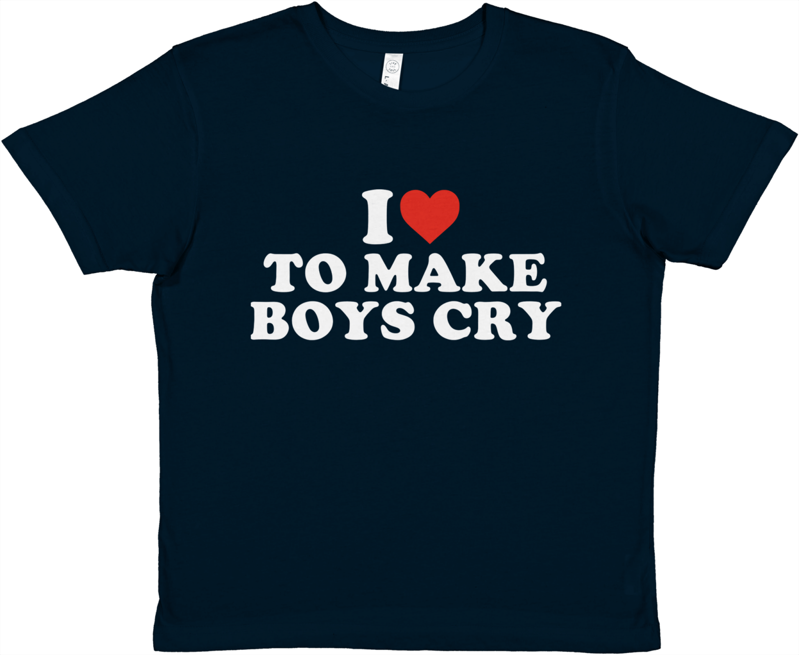 I Love To Make Boys Cry Baby Tee - TheShirtless