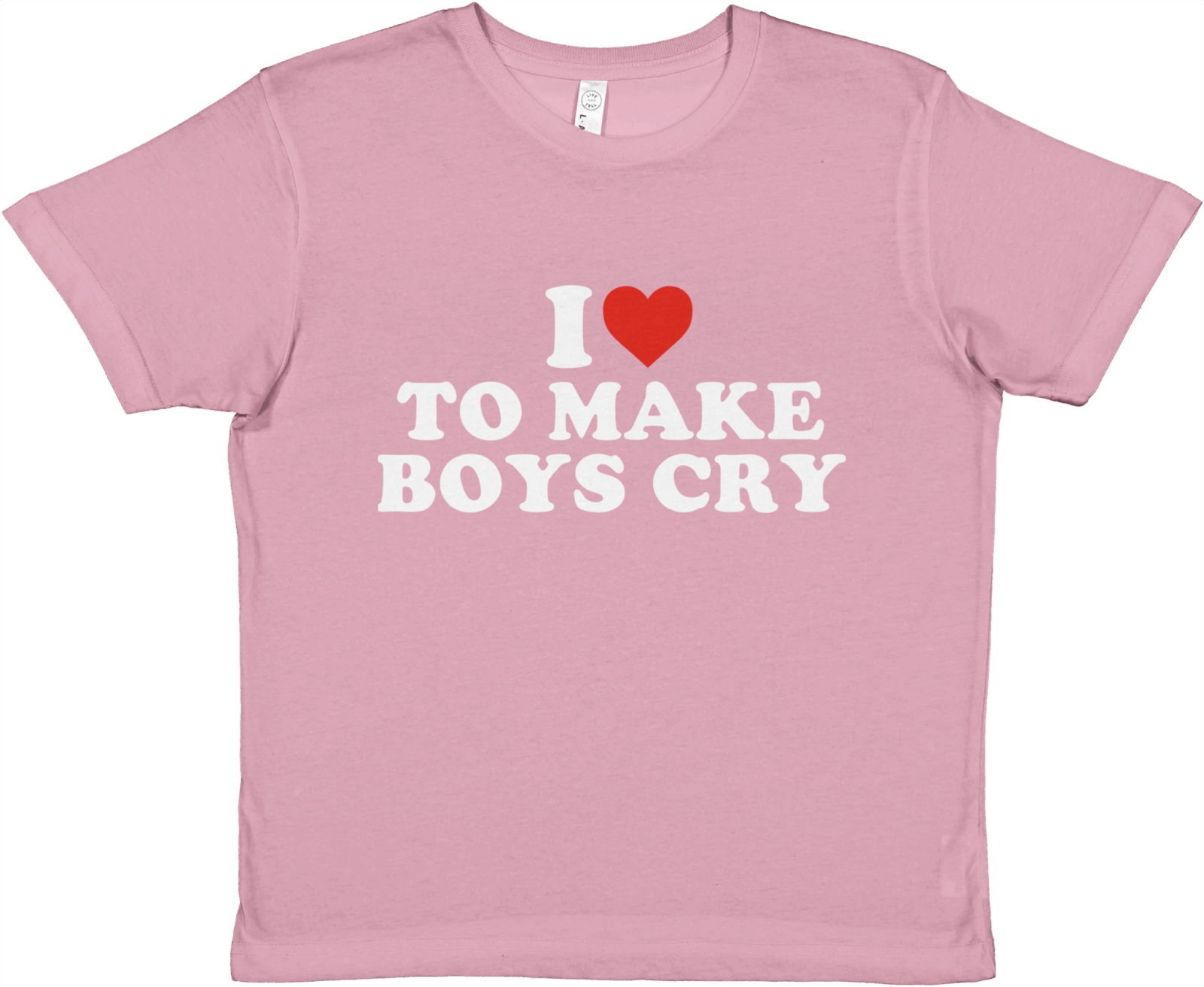 I Love To Make Boys Cry Baby Tee - TheShirtless