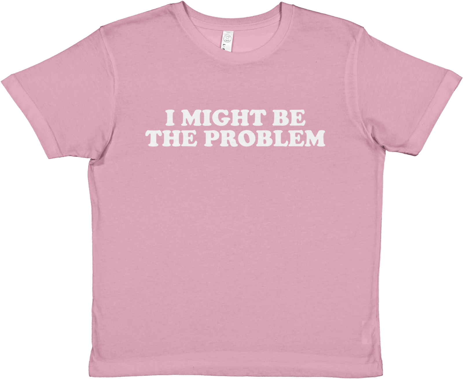 I Might Be The Problem Baby Tee - TheShirtless