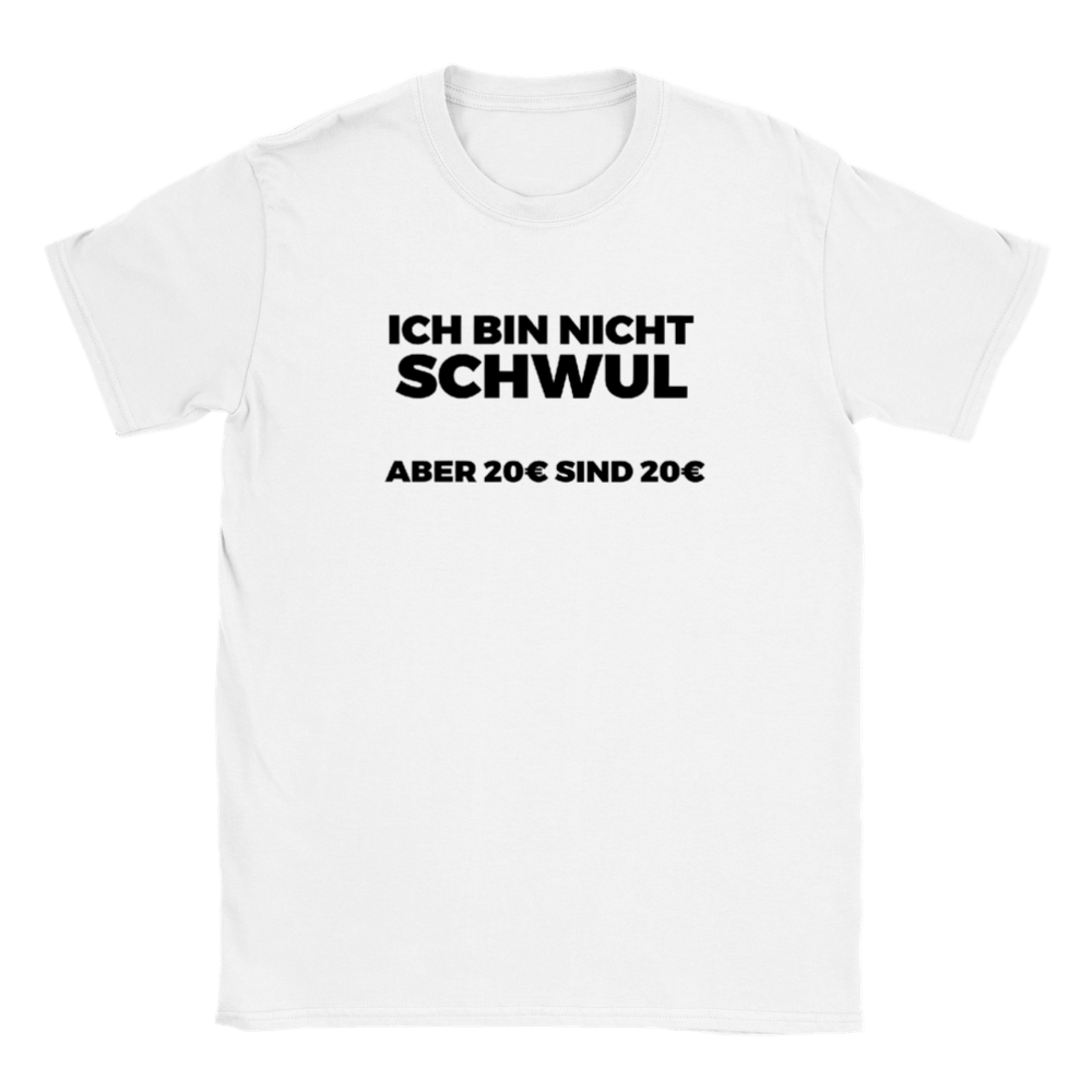 ICH BIN NICHT SCHWUL T - SHIRT - TheShirtless