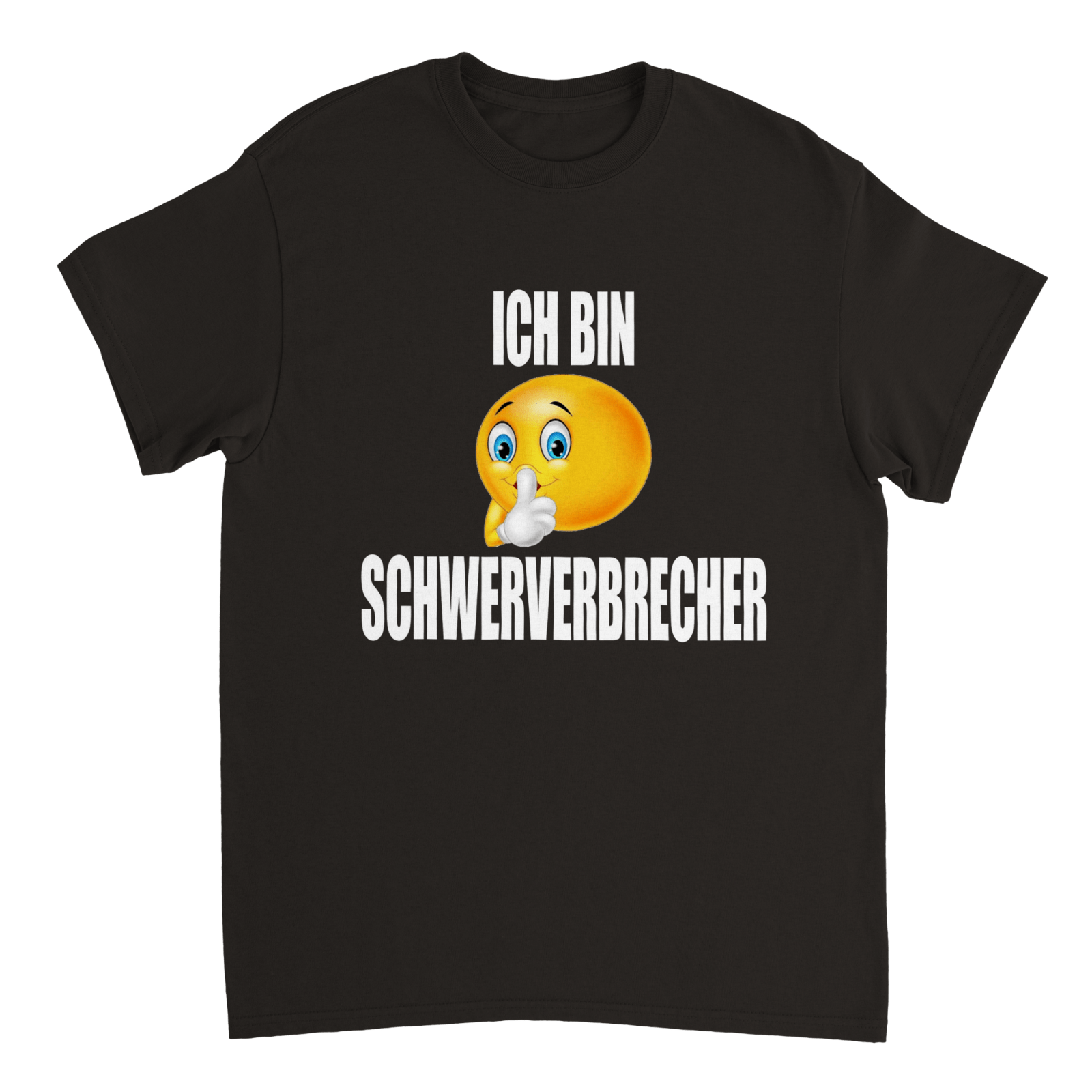 ICH BIN SCHWERVERBRECHER T - SHIRT - TheShirtless