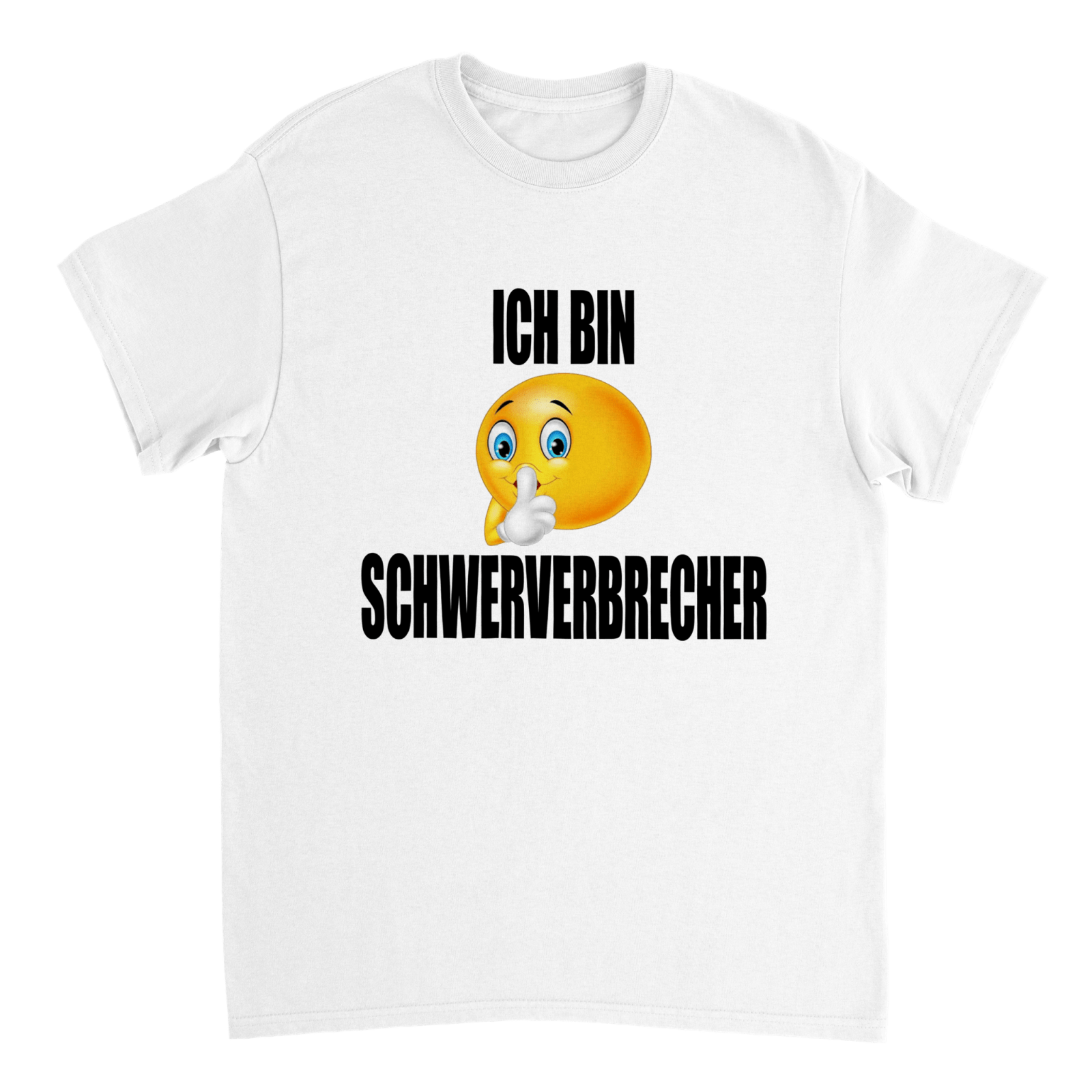 ICH BIN SCHWERVERBRECHER T - SHIRT - TheShirtless