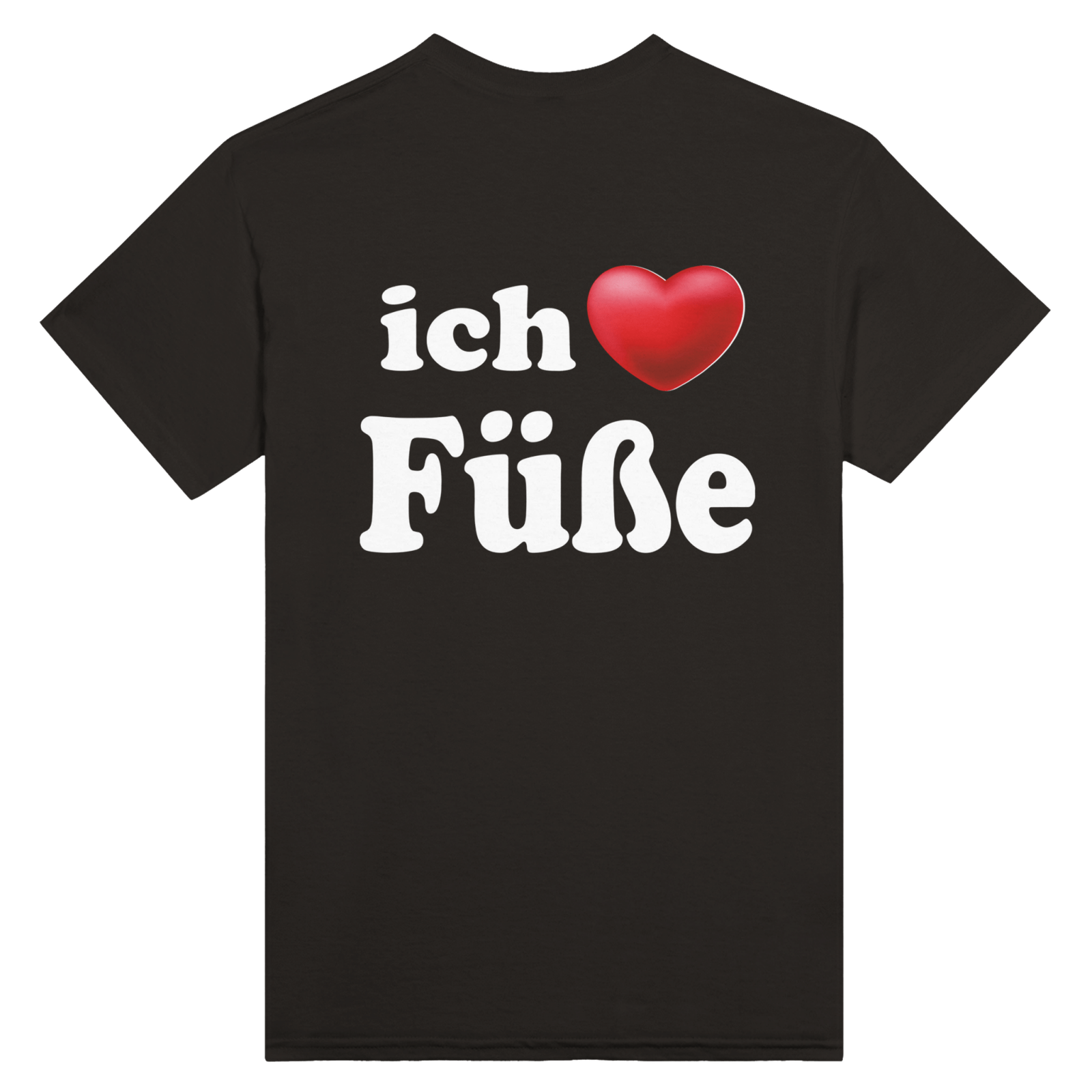 Ich Hasse Das Leben Backprint T-Shirt - TheShirtless