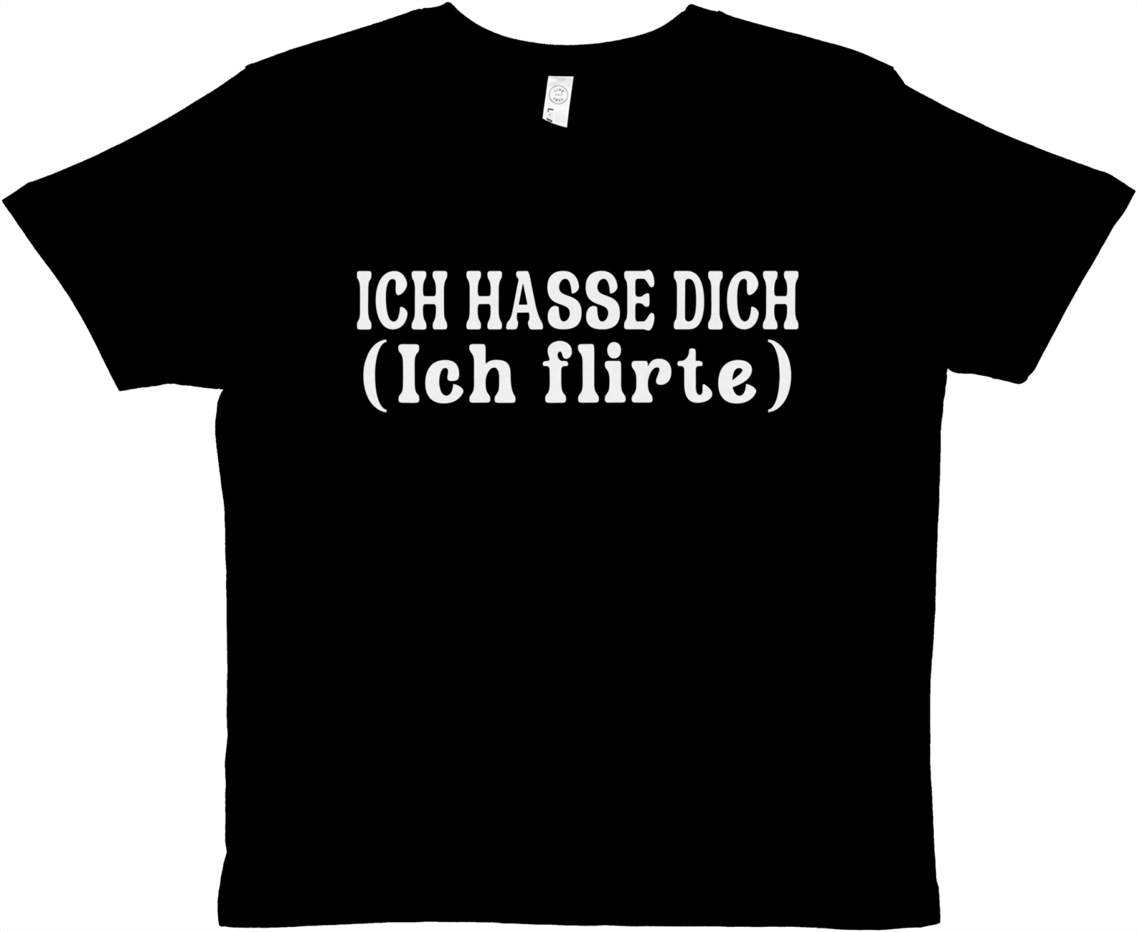 Ich Hasse Dich (Ich Flirte) Baby Tee - TheShirtless