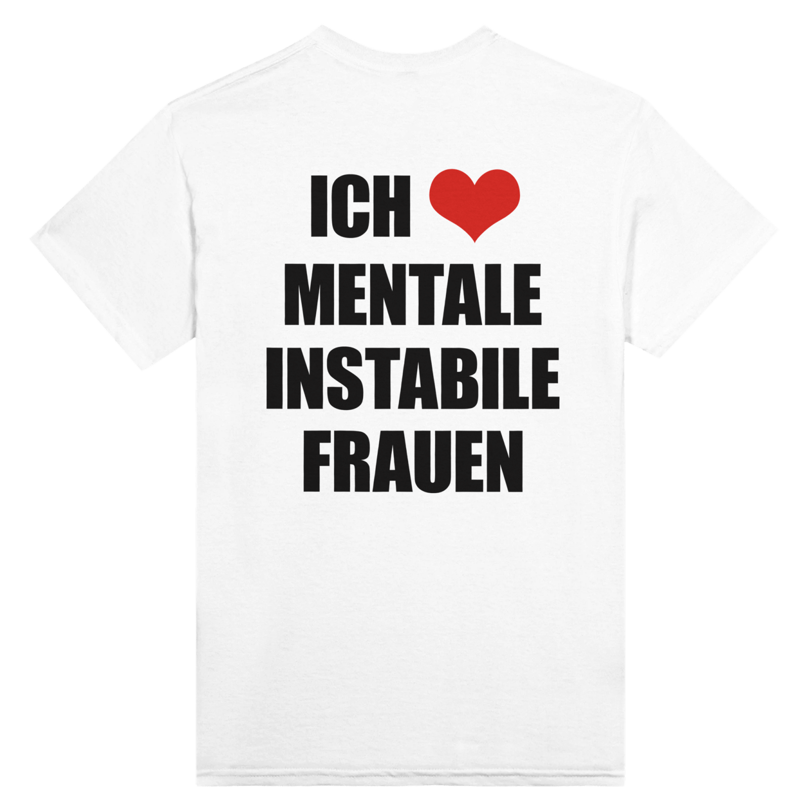 Ich Kann Das Alles Nicht Mehr Backprint T-Shirt - TheShirtless