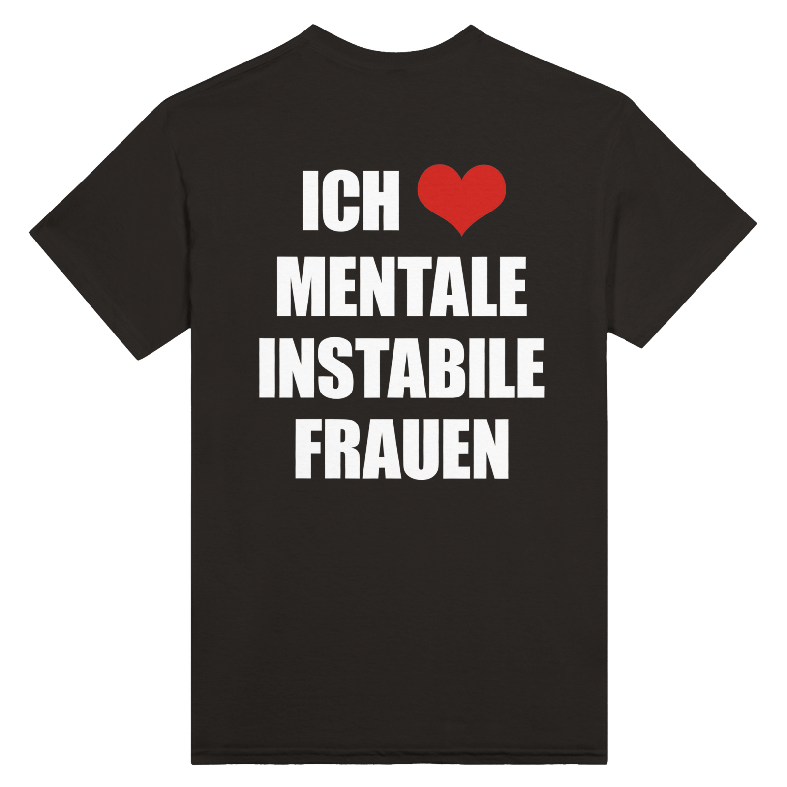 Ich Kann Das Alles Nicht Mehr Backprint T-Shirt - TheShirtless