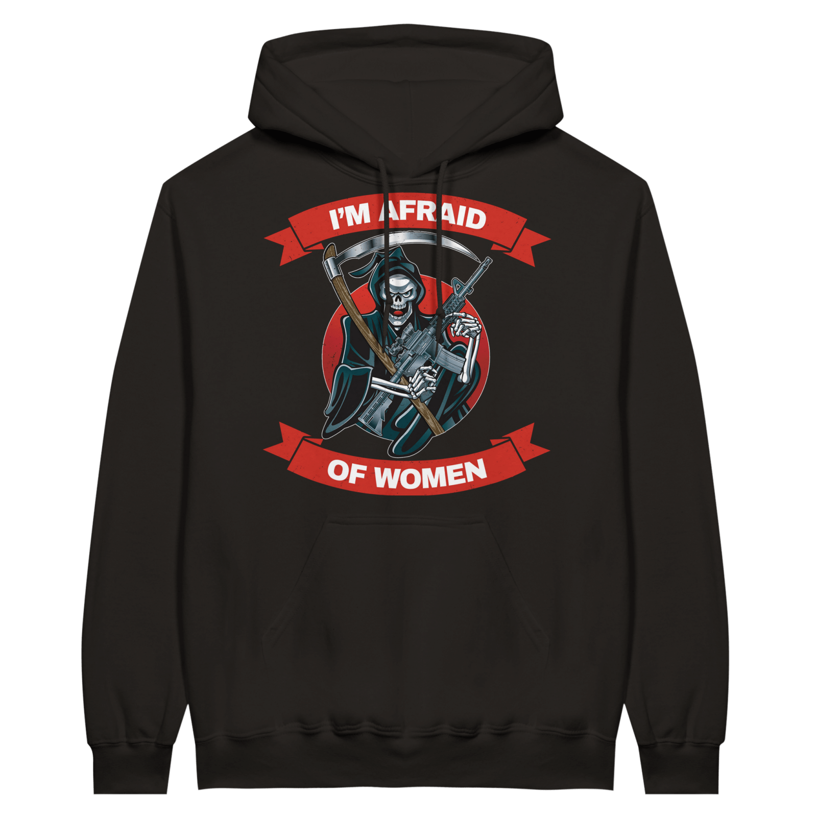 I'M Afraid Of Women Hoodie - TheShirtless