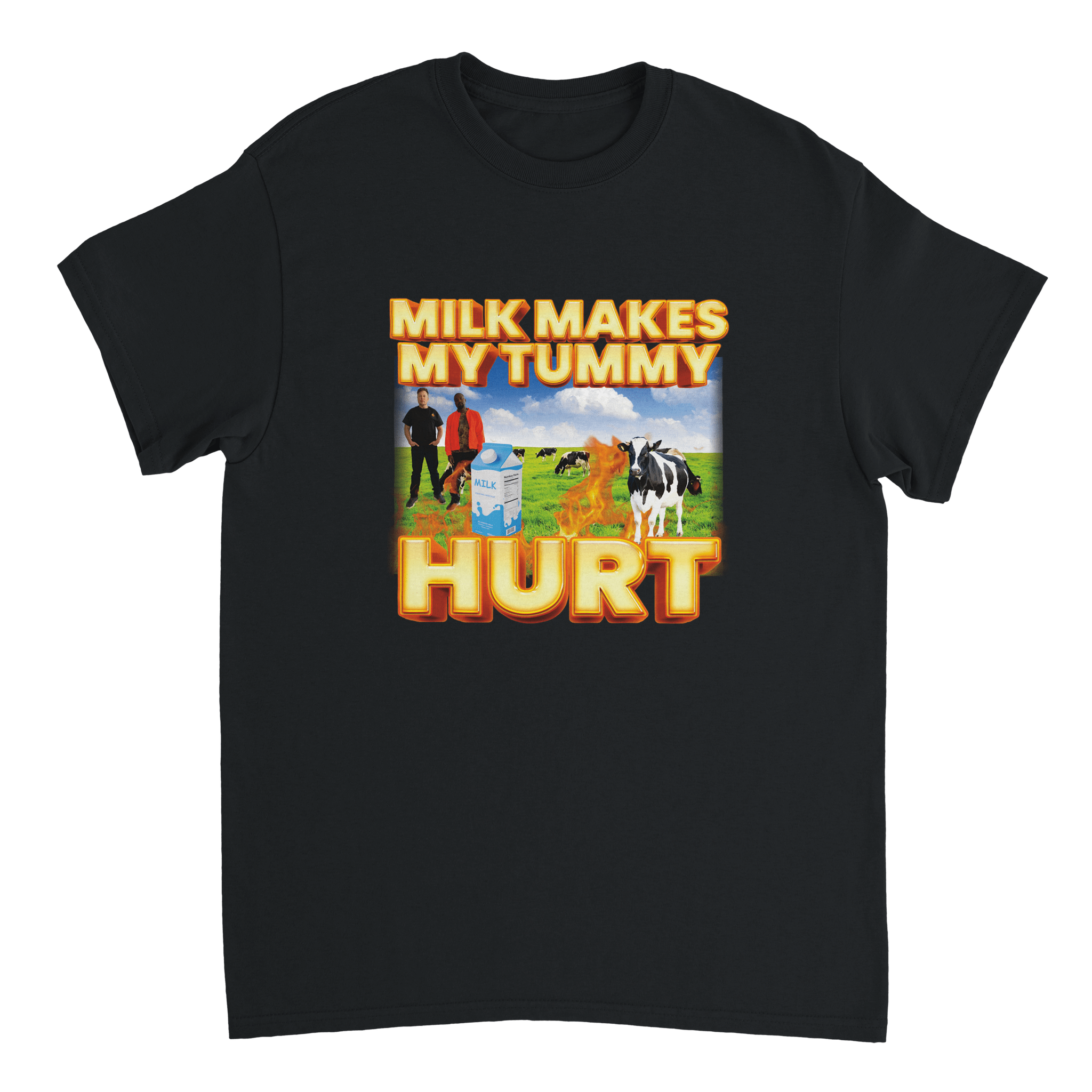 Milk Makes My Tummy Hurt T-shirt - TheShirtless