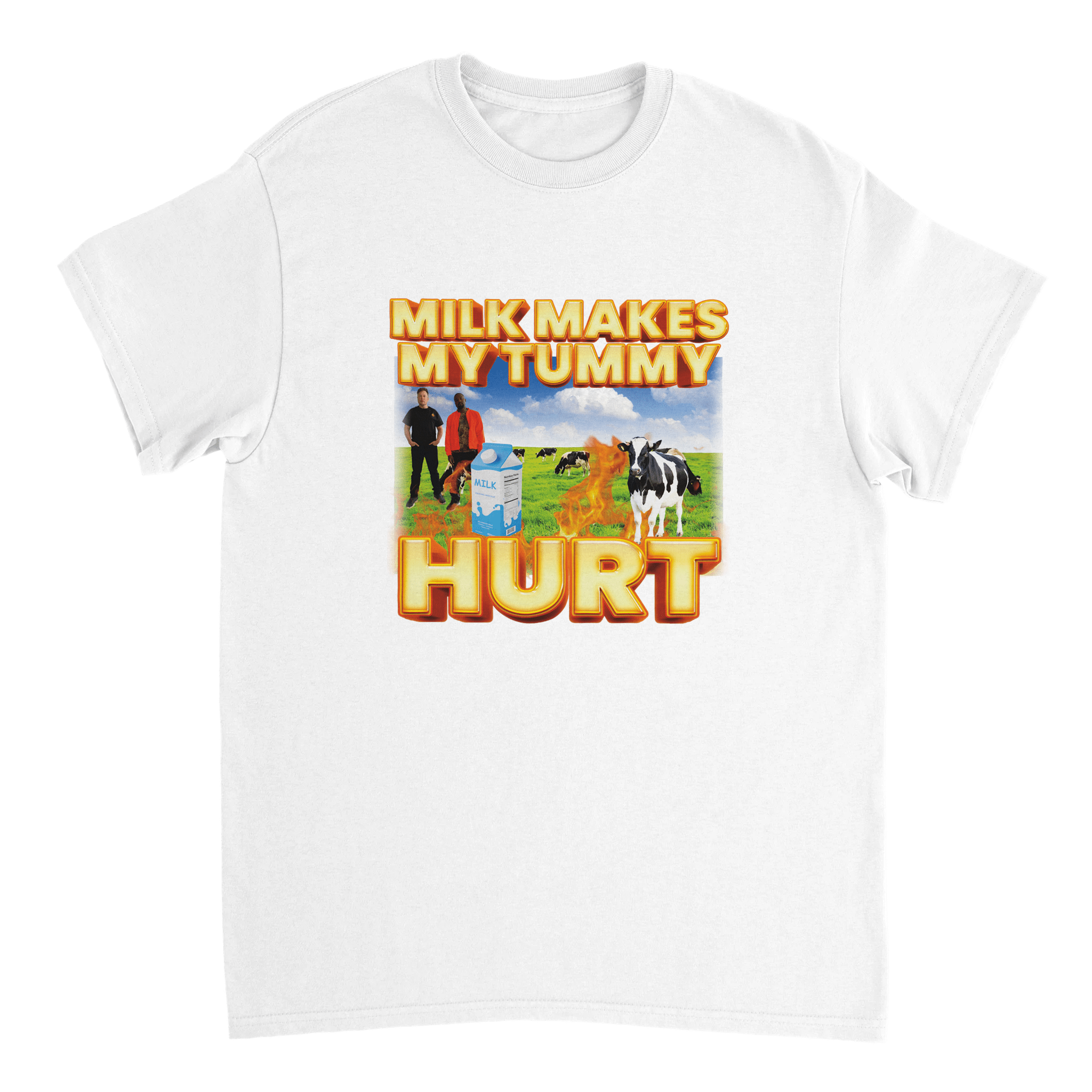 Milk Makes My Tummy Hurt T-shirt - TheShirtless