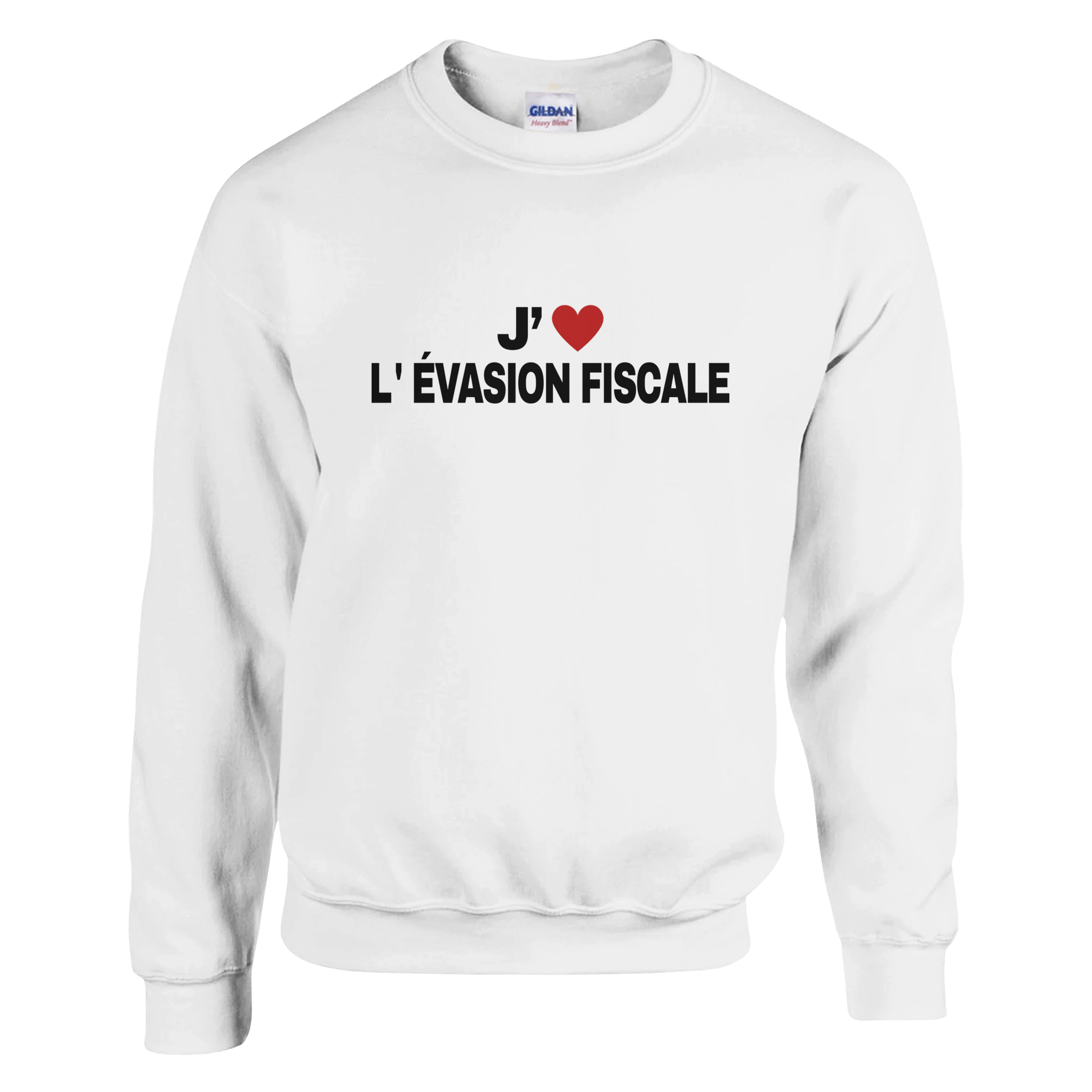 Pull J'aime L' Évasion Fiscale - TheShirtless