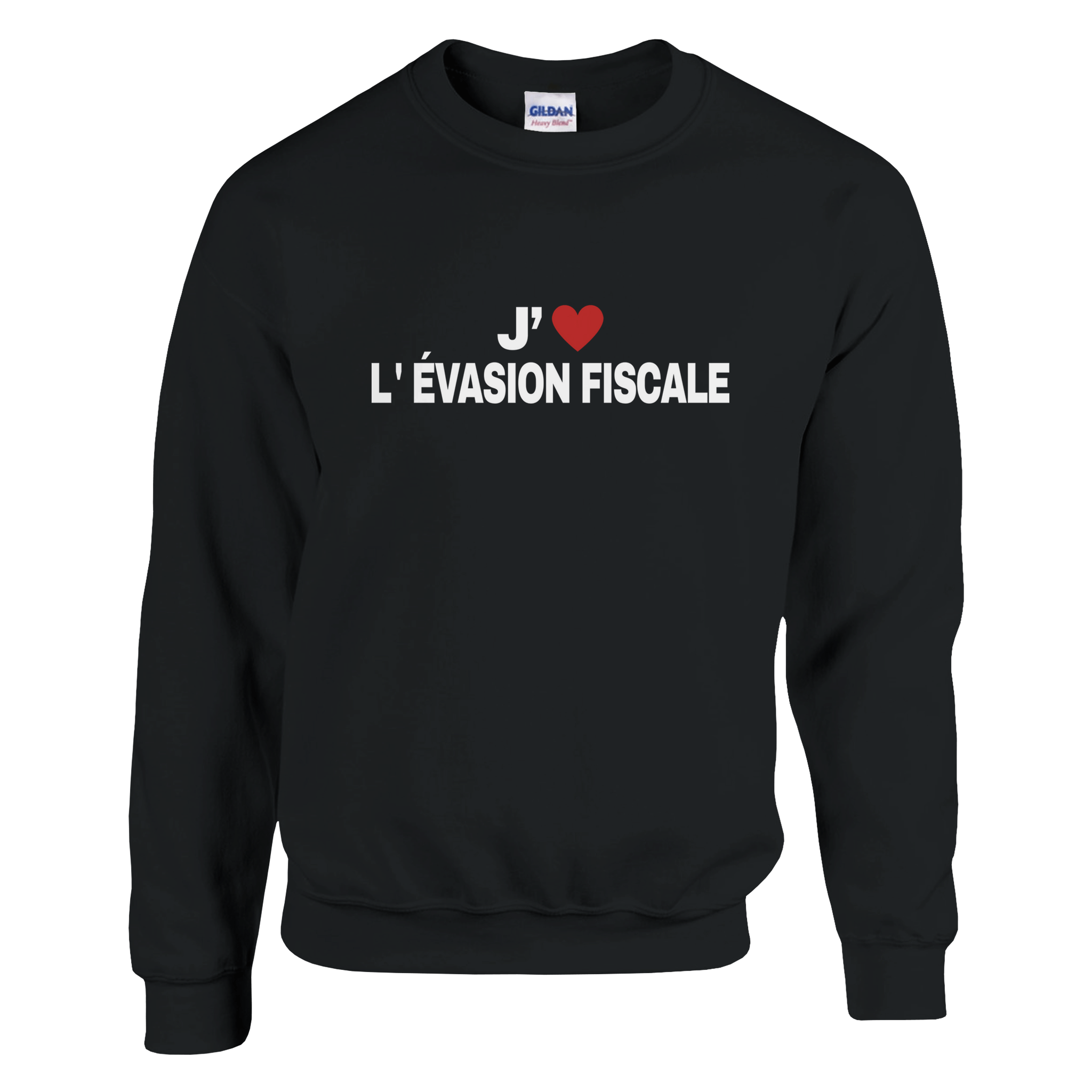 Pull J'aime L' Évasion Fiscale - TheShirtless