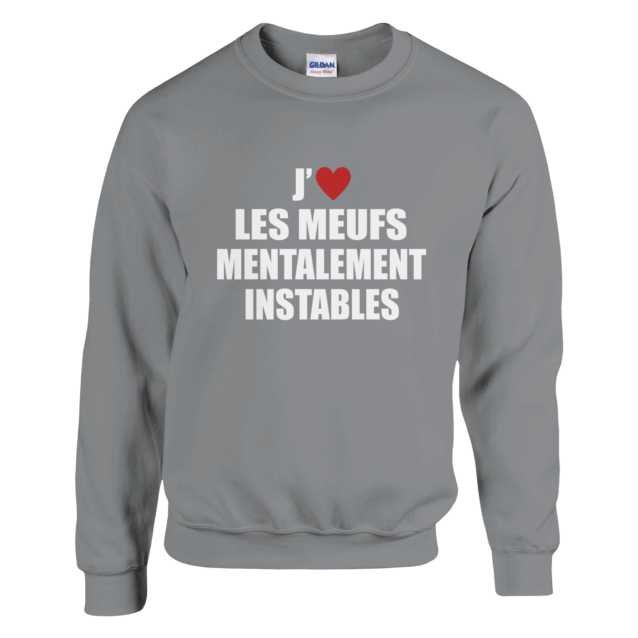 Pull J'aime Les Meufs Mentalement Instables - TheShirtless