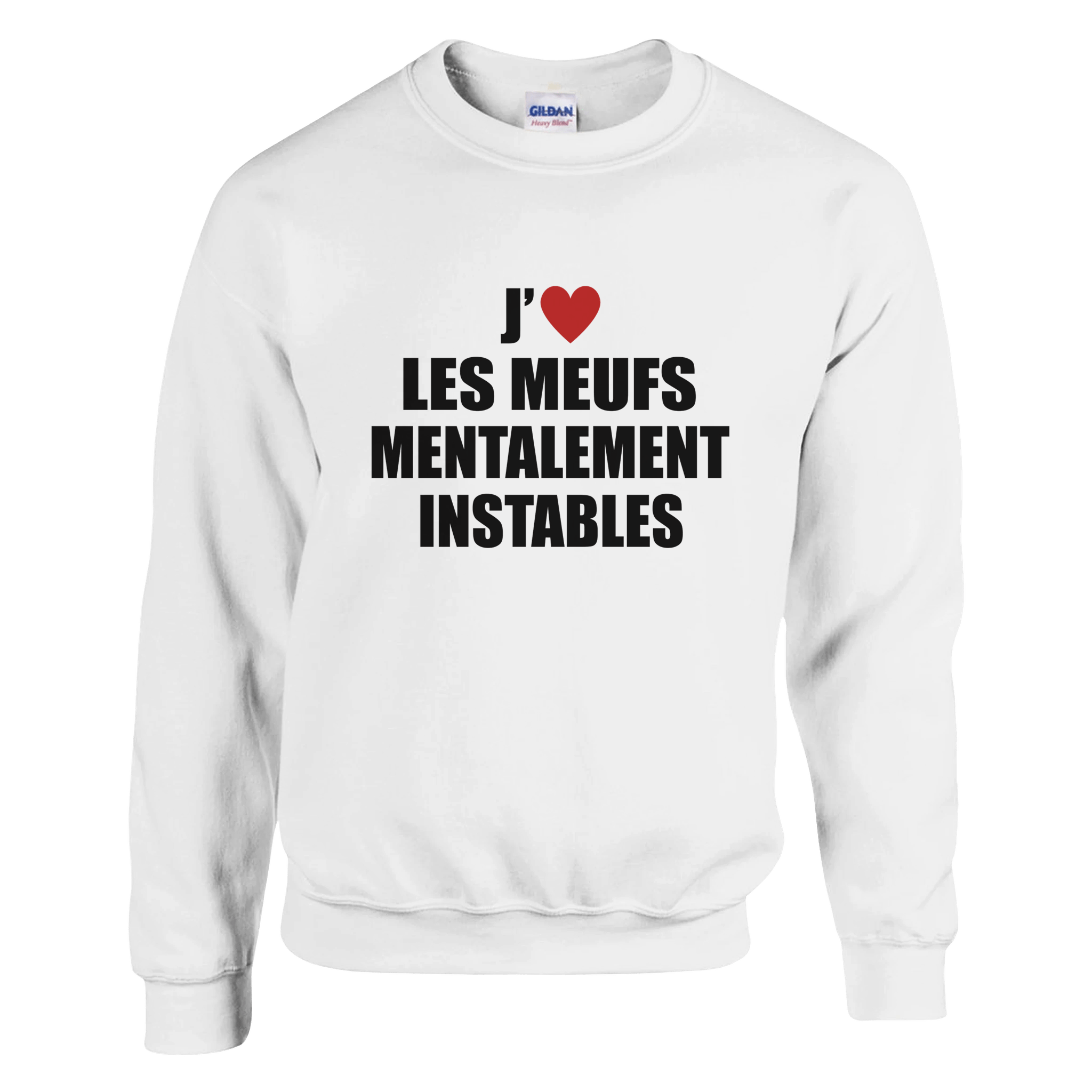 Pull J'aime Les Meufs Mentalement Instables - TheShirtless