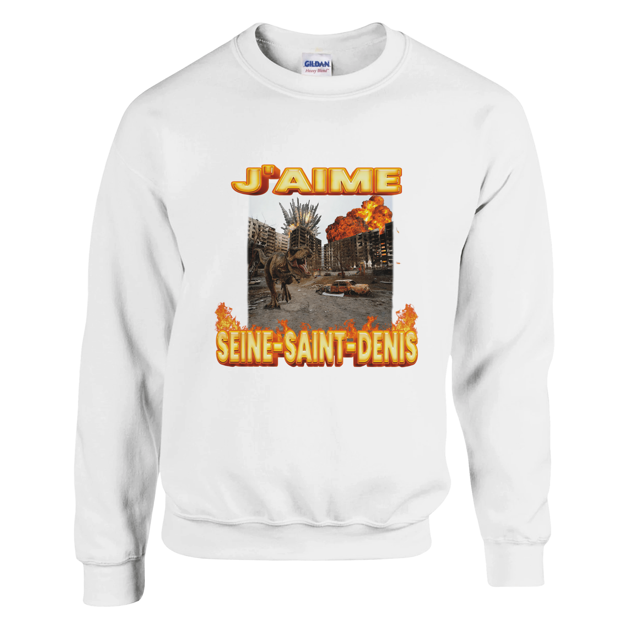 Pull J'Aime Seine - Saint - Denis - TheShirtless