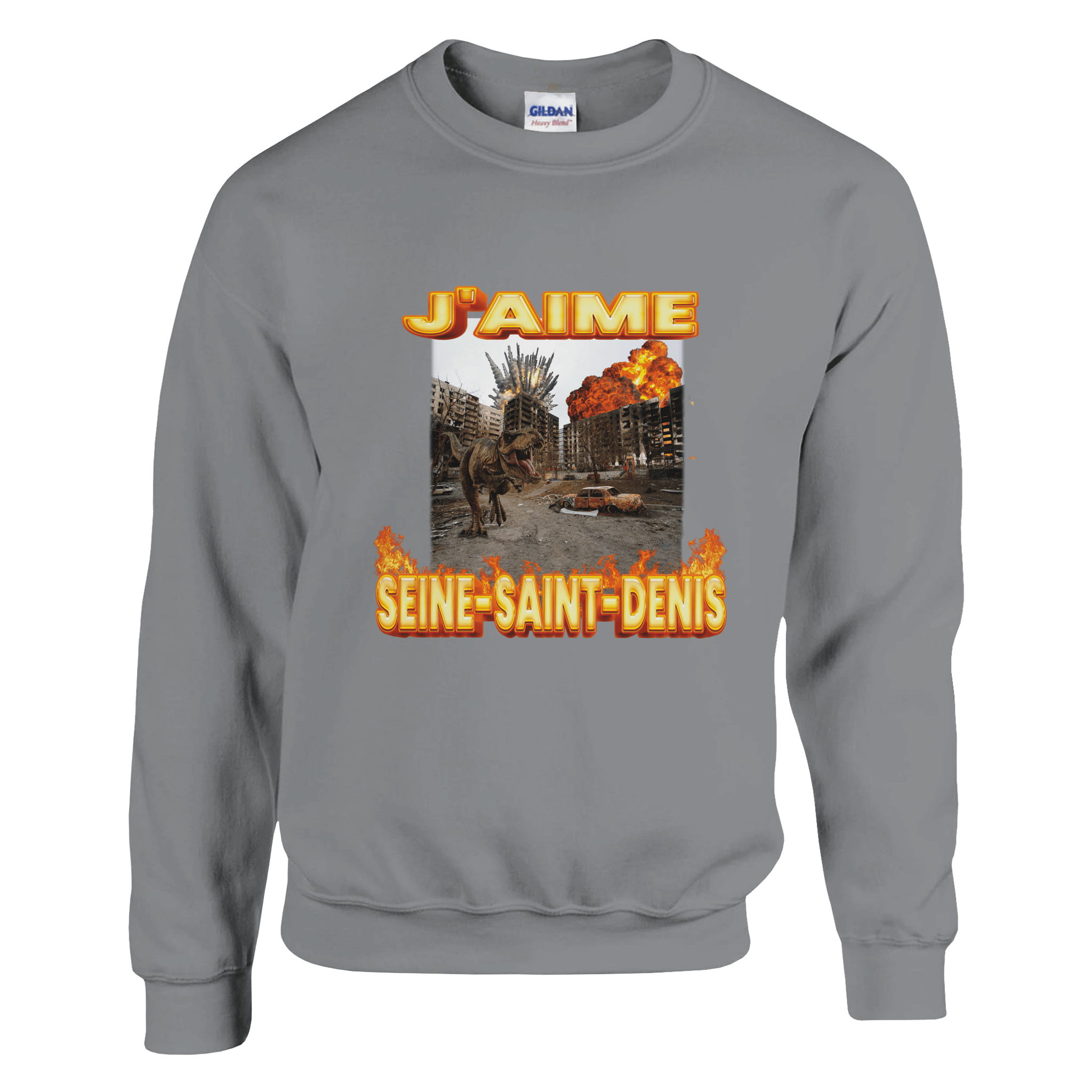 Pull J'Aime Seine - Saint - Denis - TheShirtless