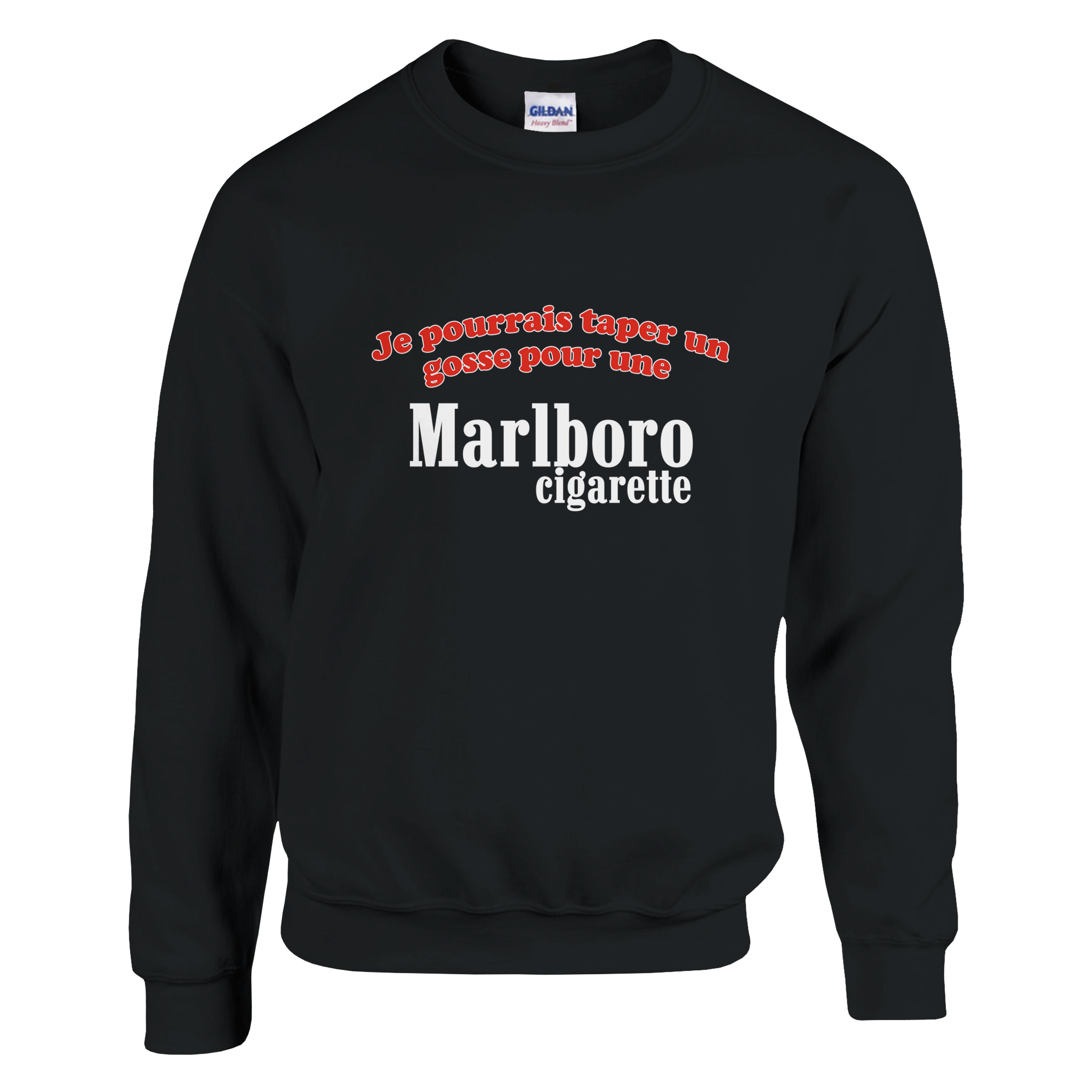 Pull Je Pourrais Taper Un Gosse Pour Une Marlboro - TheShirtless