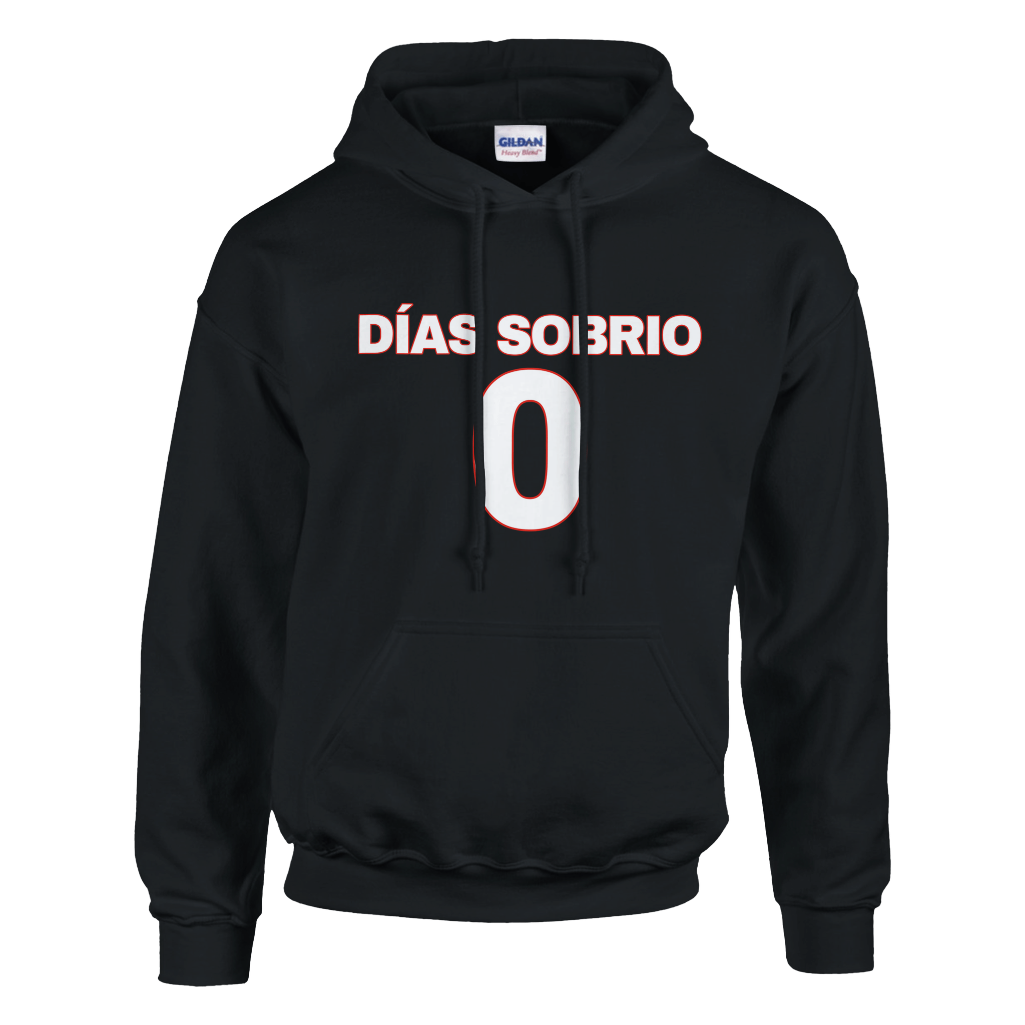 Sudadera 0 Días Sobrio - TheShirtless